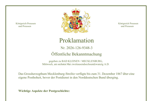 proklamation-neuordnung-des-postwesens